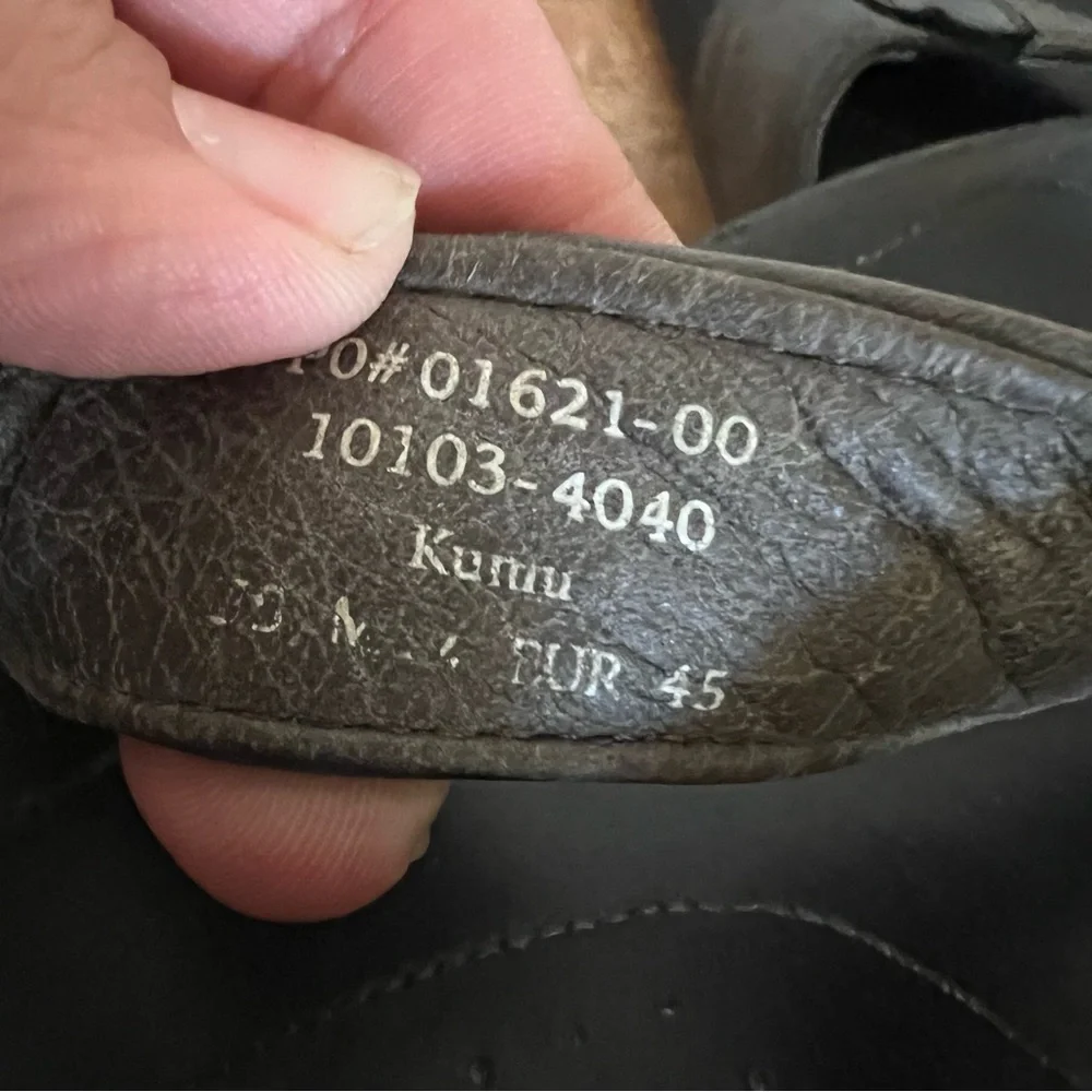 Olukai Mens Kumu Leather Sandals Flip Flop Flats shoes Size 12